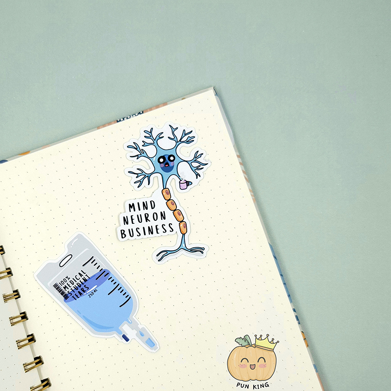 Medical Pun Nurse Stickers