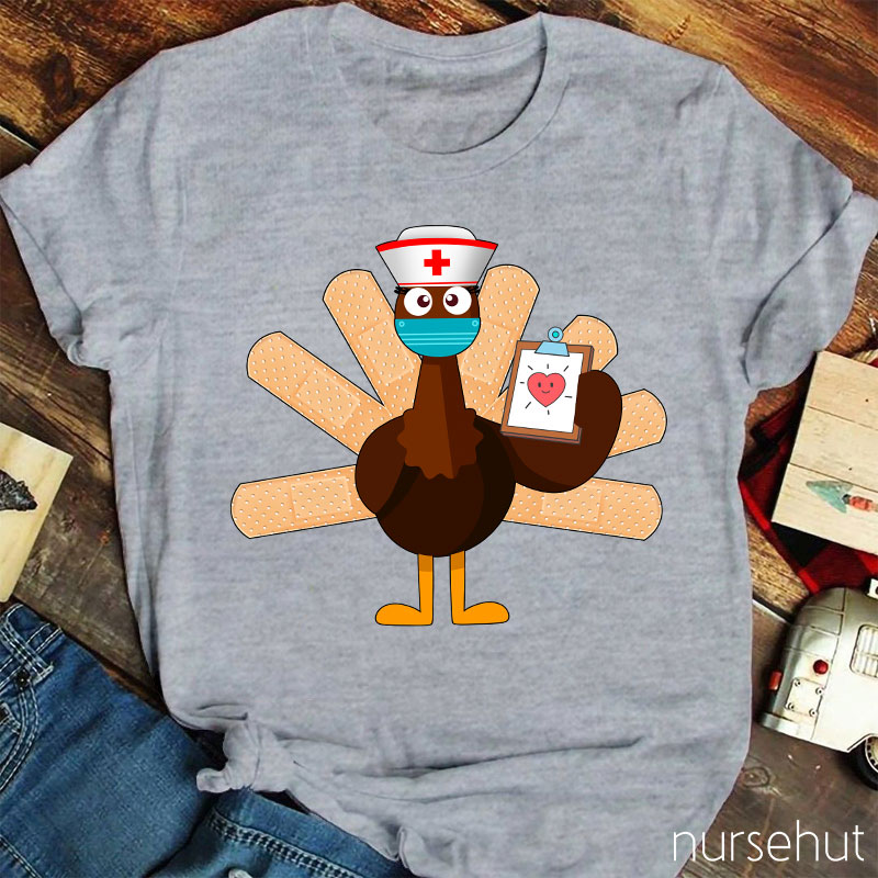 Here Are Your Medical Records  Turkey Nurse T-Shirt