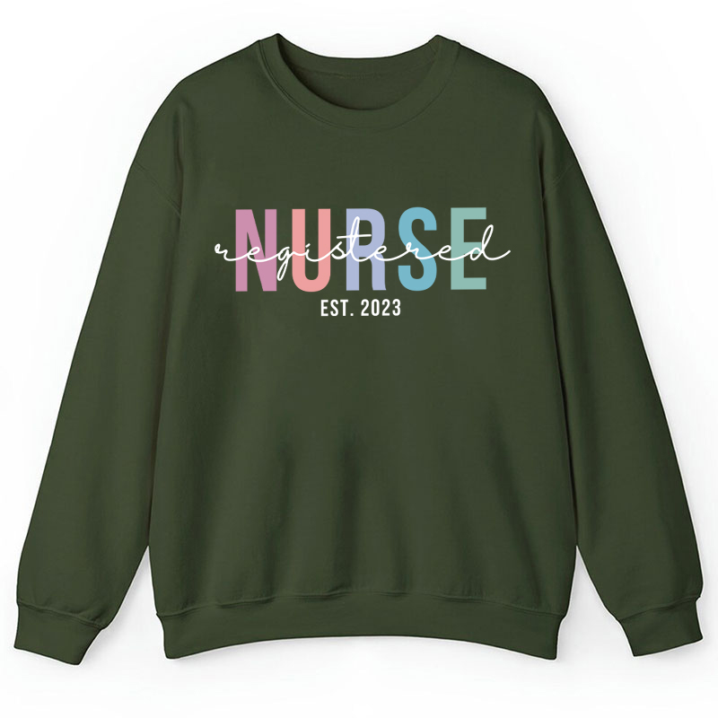 Personalized Nurse Sweatshirt