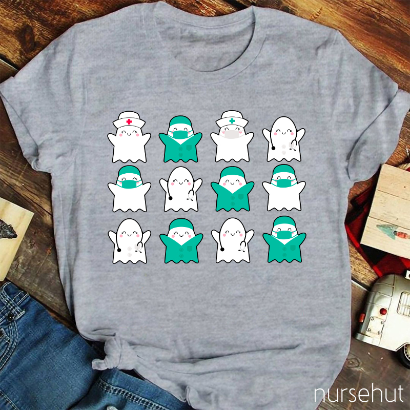 Nurse Ghosts Nurse T-Shirt