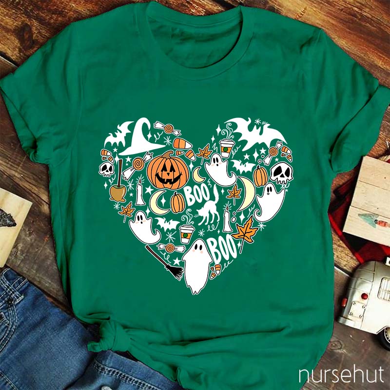 Happy Halloween Boo Boo Nurse T-Shirt