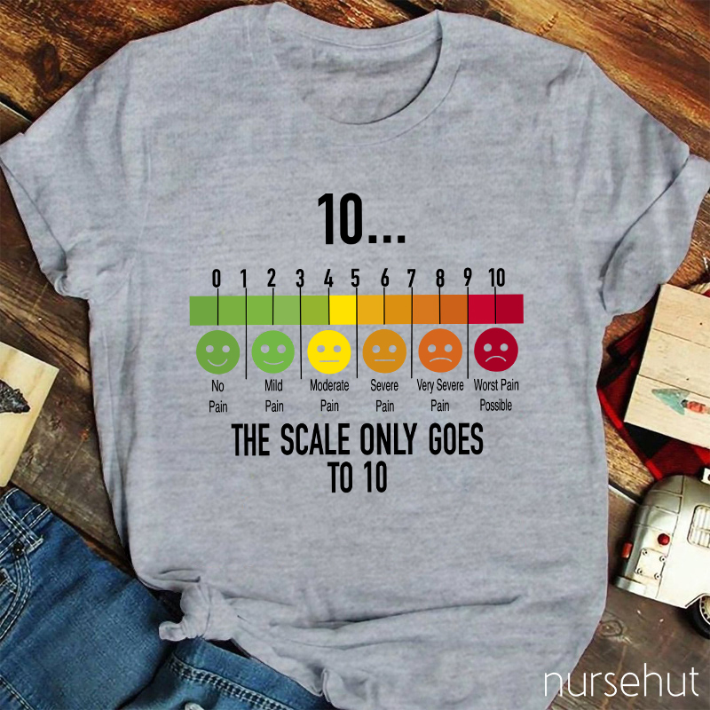 The Scale Only Goes To 10 T-Shirt