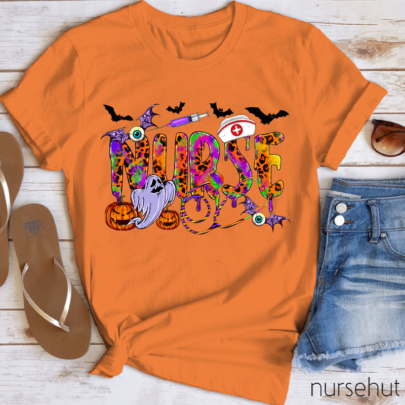 Halloween Elements Nurse T-Shirt