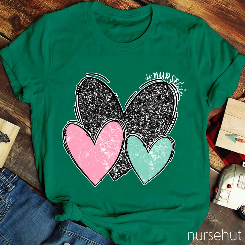 Shining Hearts Nurse T-Shirt