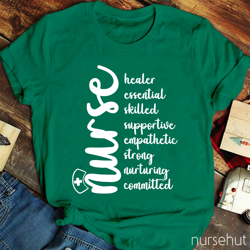 Healer Essential Skilled Nurse T-Shirt