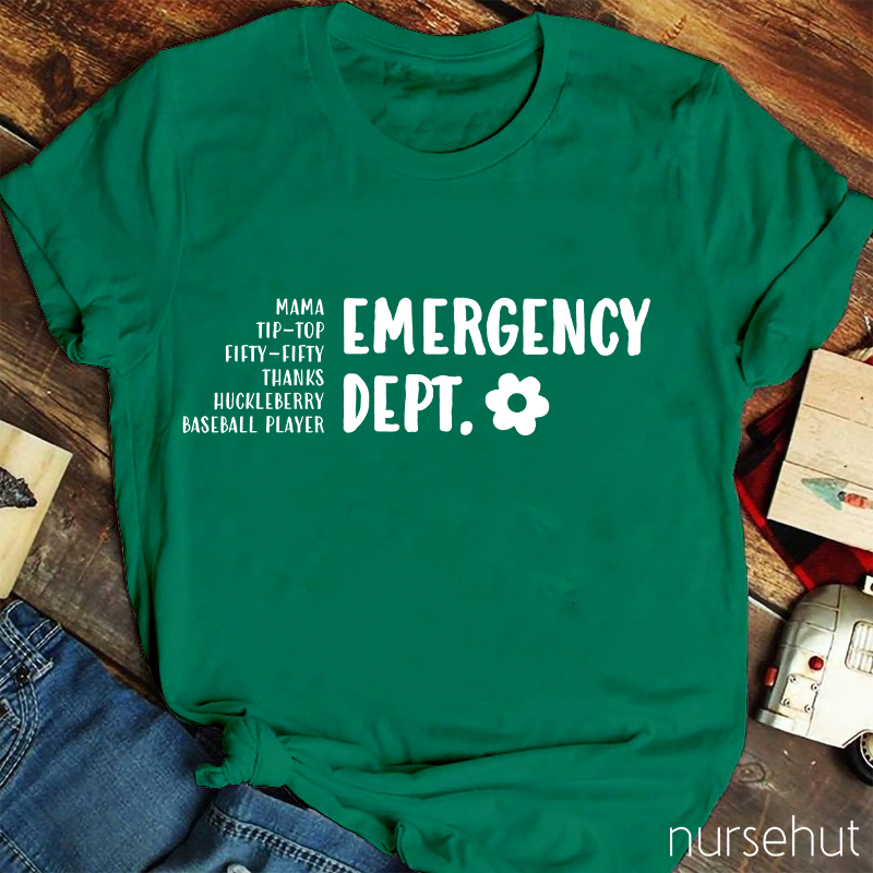 Emergency Dept Nurse T-Shirt