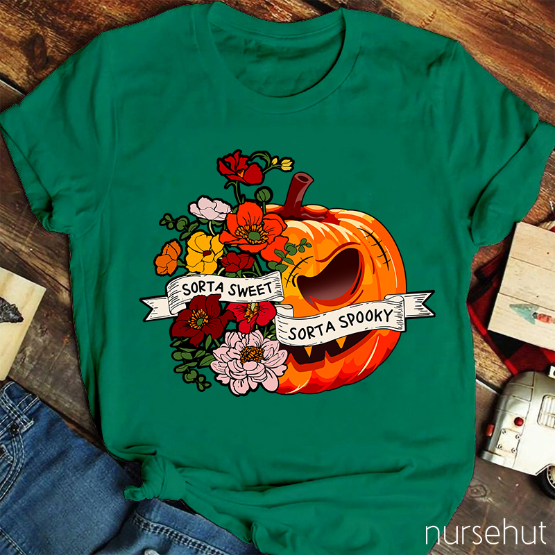 Sorta Sweet Sorta Spooky Nurse T-Shirt