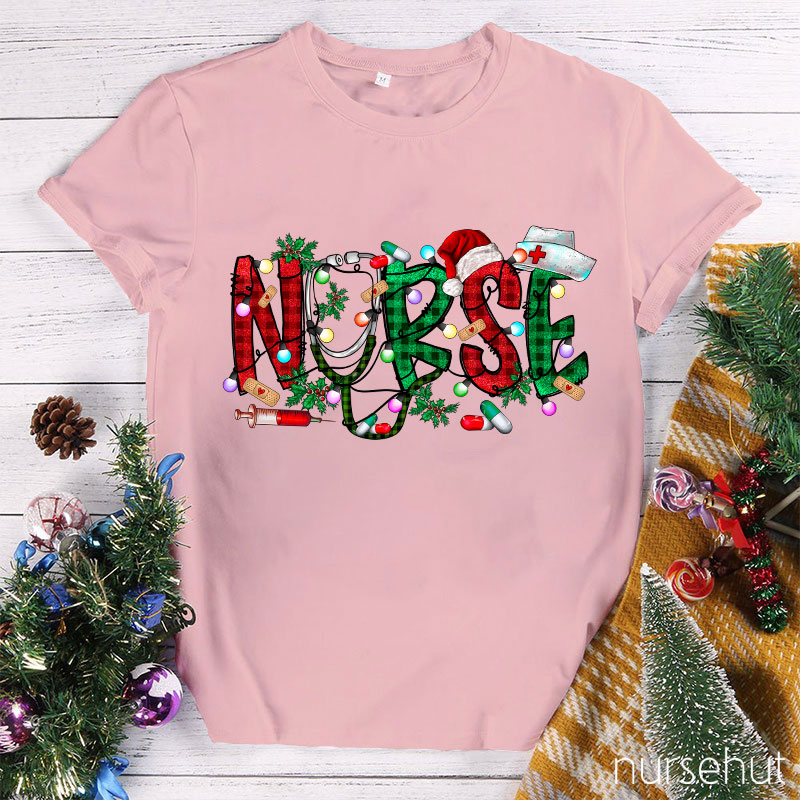 Merry Christmas Nurse T-Shirt