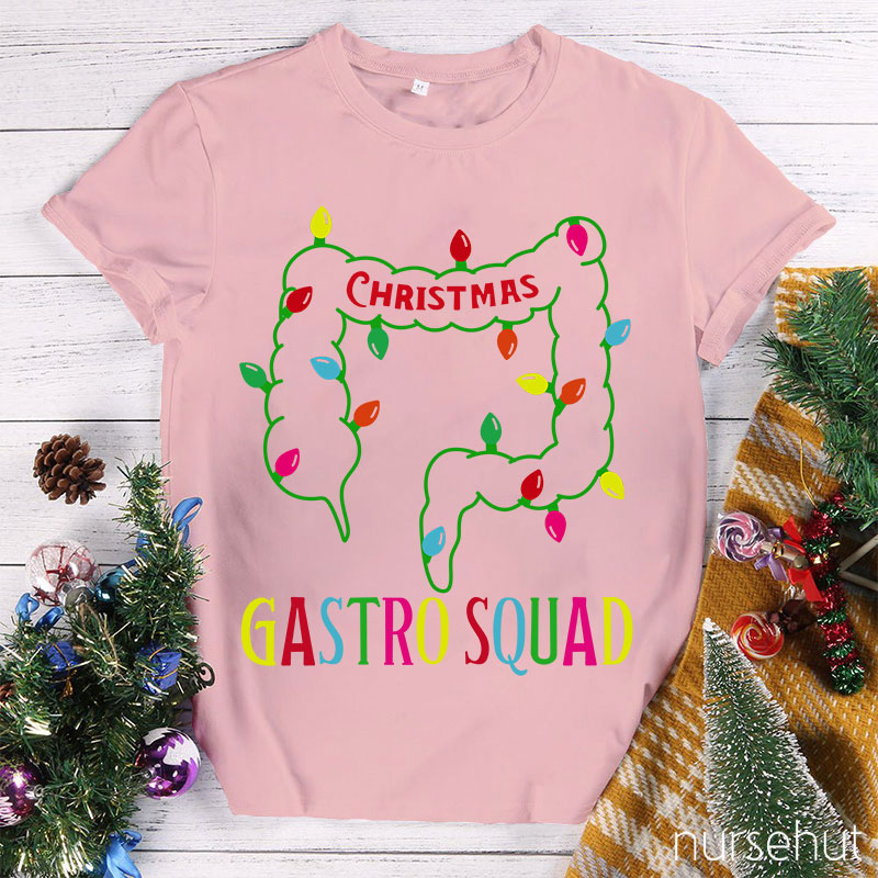 Christmas Gastro Squad Nurse T-Shirt