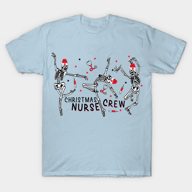 Christmas Nurse Crew Nurse T-Shirt