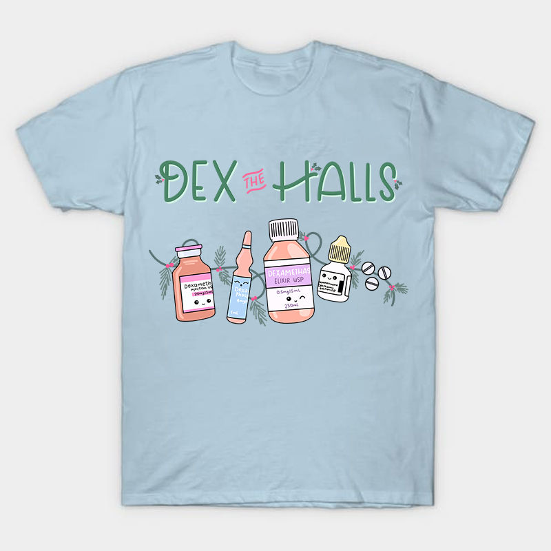 Dex The Halls Nurse T-Shirt