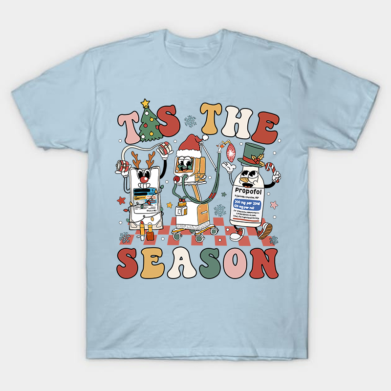 Tis The Season Christmas Nurse T-Shirt