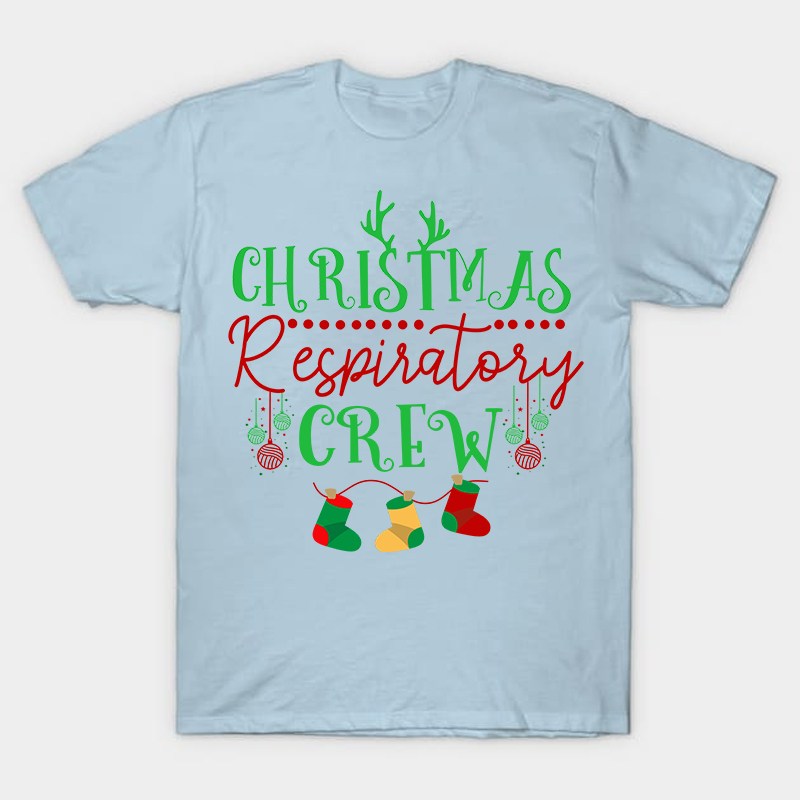 Christmas Respiratory Nurse T-Shirt