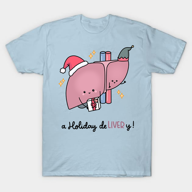A Holiday Delivery Nurse T-Shirt