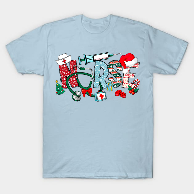Christmas Crew Nurse T-Shirt