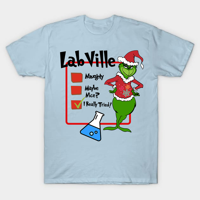 Labville I Really Tried Nurse T-Shirt