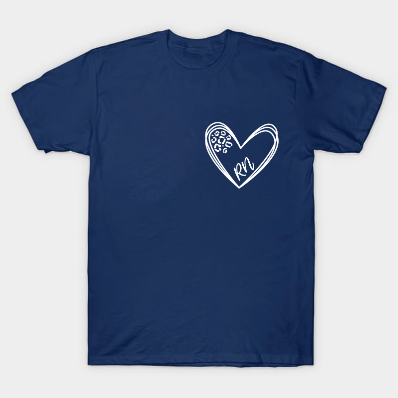 Simple Love RN Nurse T-Shirt