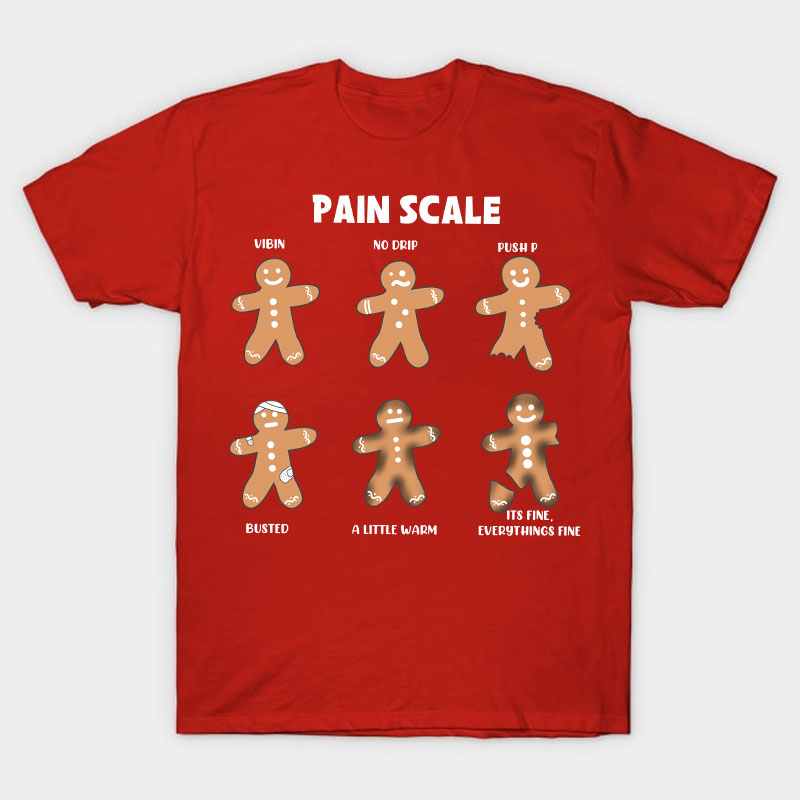 Pain Scale Nurse T-Shirt