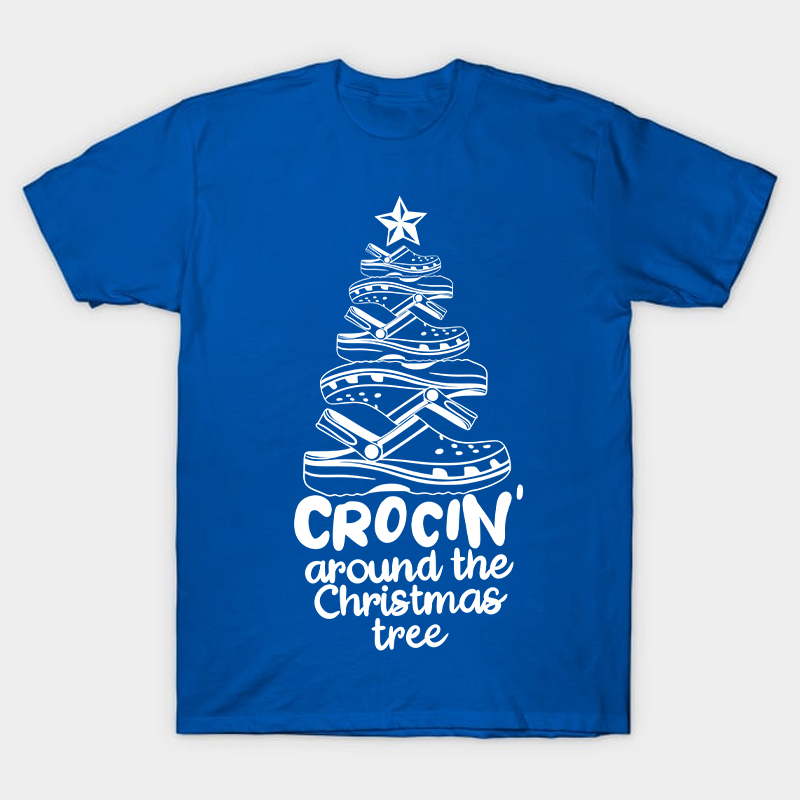 Crocin Around the Christmas Tree Nurse T-Shirt