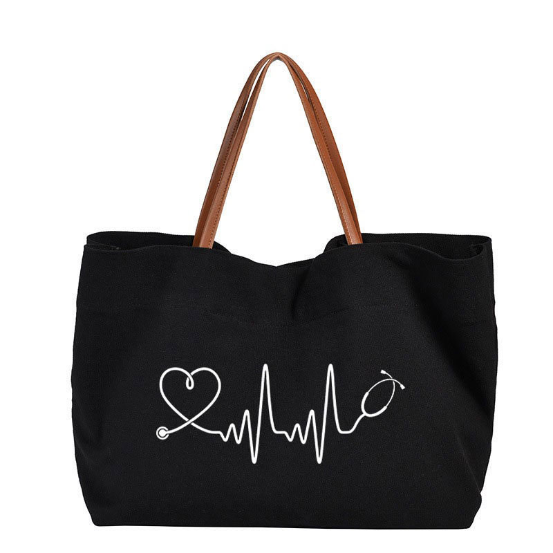 Heart Stethoscope Nurse Shoulder Bag