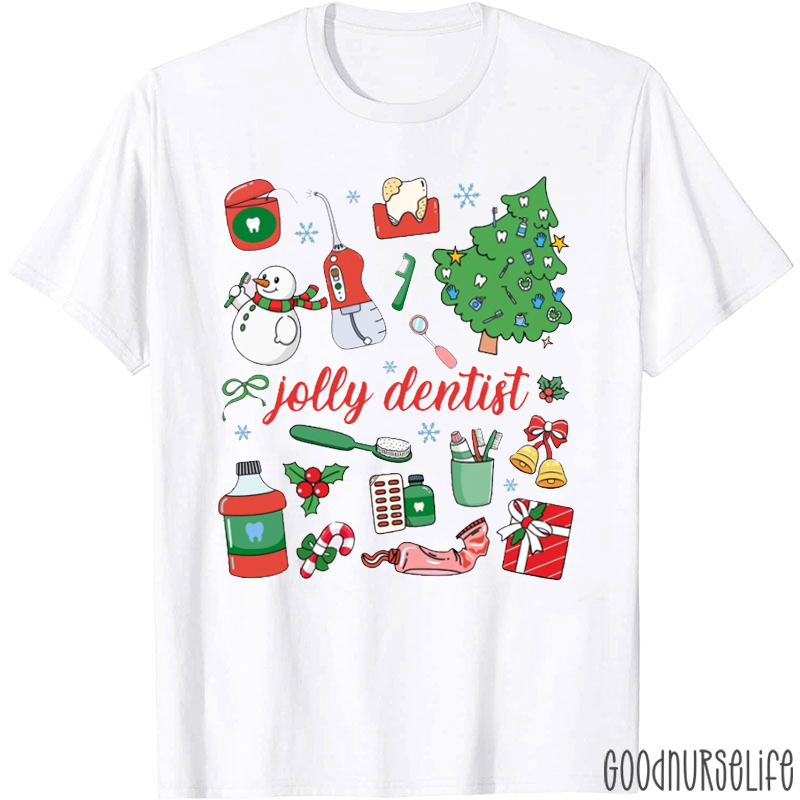 Jolly Dentist Teeth T-Shirt
