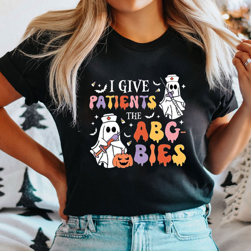 I Give Patients The ABG-Bies Ghost T-Shirt