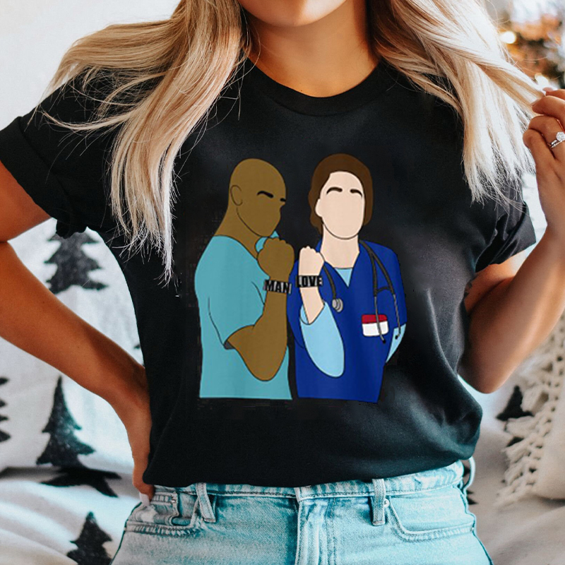 JD And Turk Man Love Nurse T-shirt