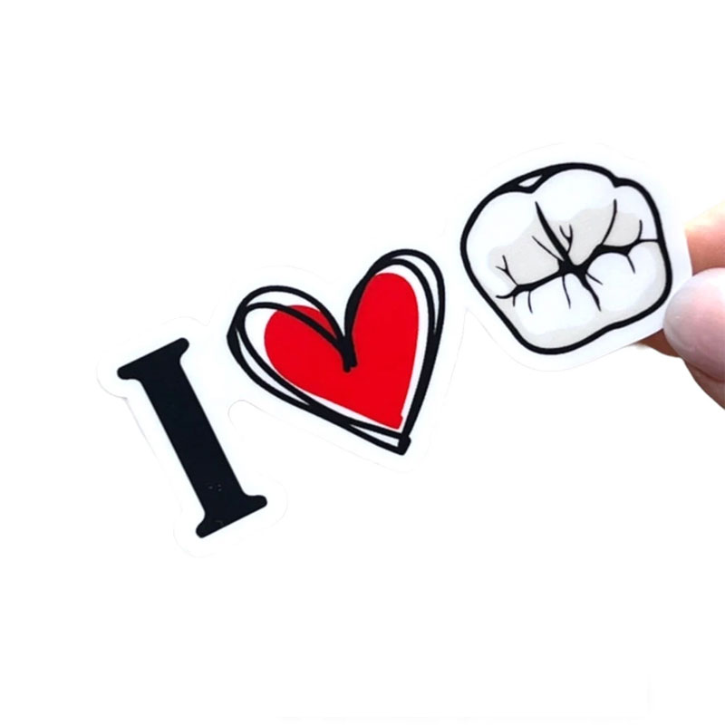 Molar Dental Nurse Stickers