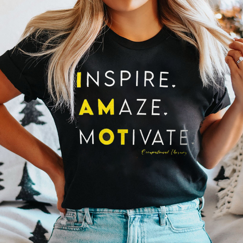 Inspire Amaze Motivate Nurse T-Shirt