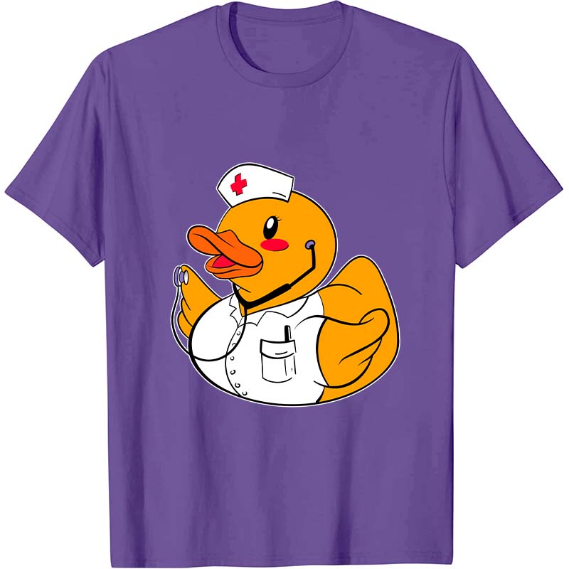Nurse Rubber Duck Toy Nurse T-Shirt