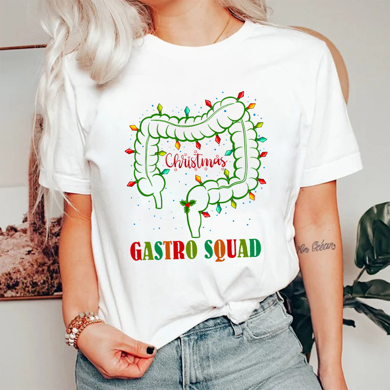Christmas Gastro Squad Nurse T-Shirt