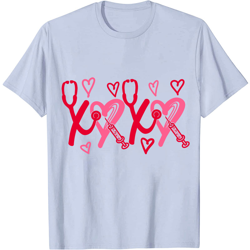 Love Stethoscope Nurse T-Shirt