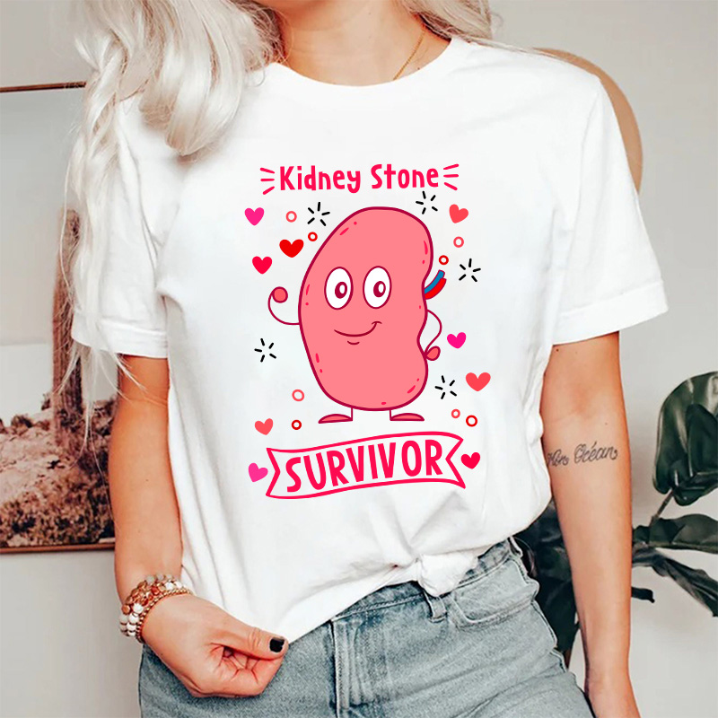 Kidney Stone Survivor Nurse T-Shirt
