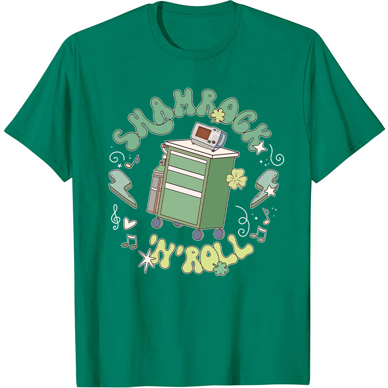 Shamrock N Roll Nurse T-Shirt