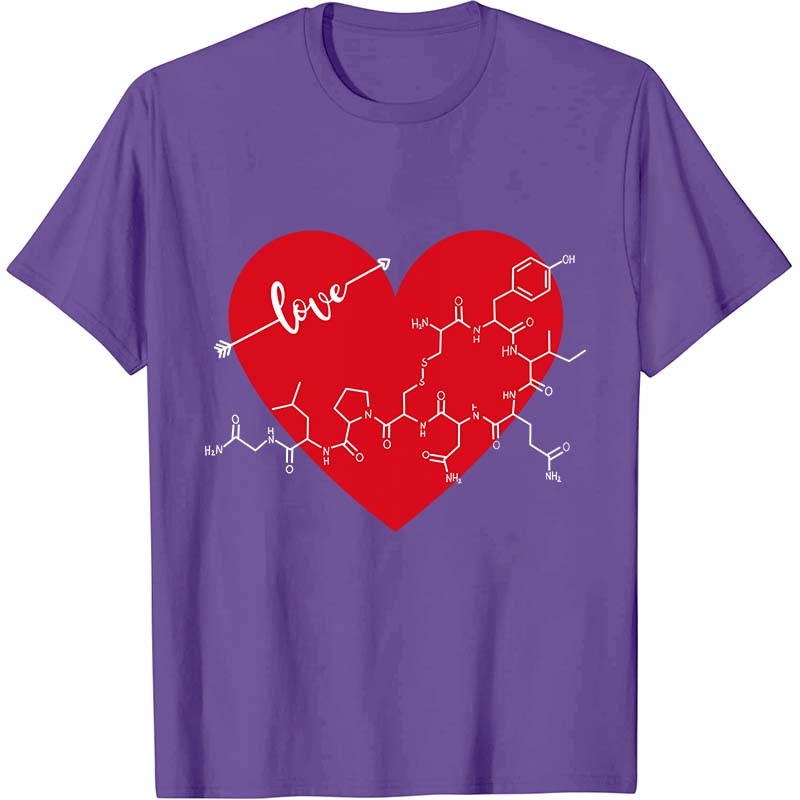 Oxytocin Valentine's Day Nurse T-Shirt
