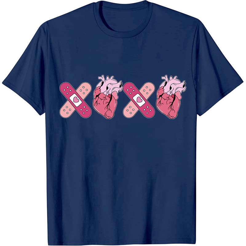 XOXO Heart Nurse T-Shirt