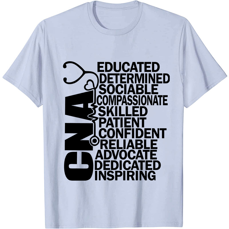 CNA Stethoscope Nurse T-Shirt