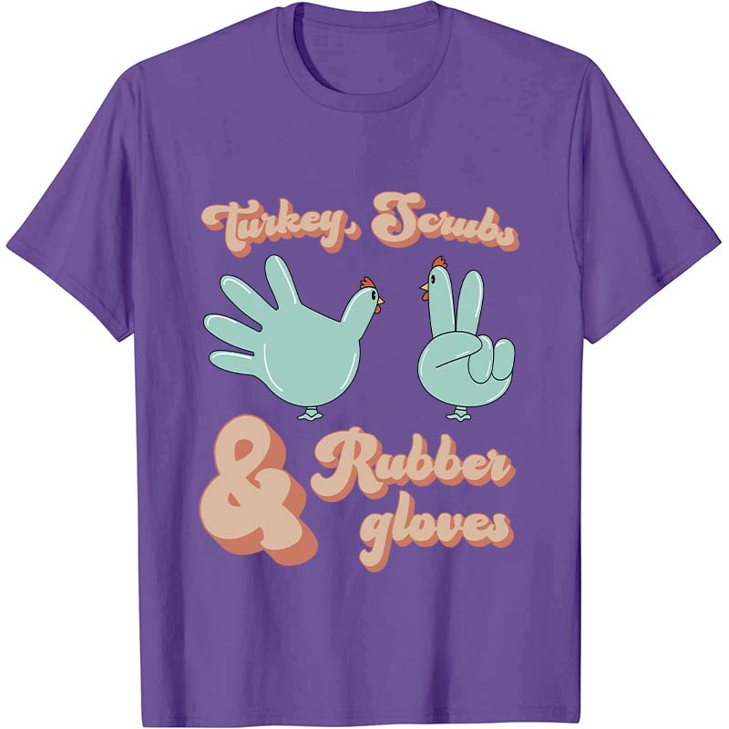 Turkey Scrubs Nurse T-Shirt