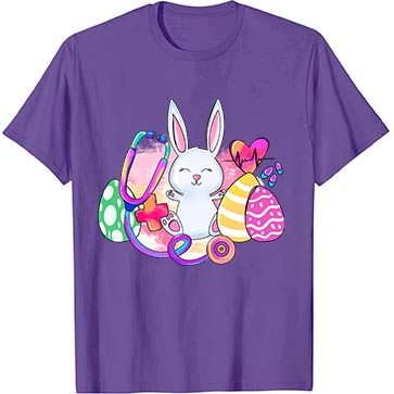 Easter Bunny Nurse T-Shirt