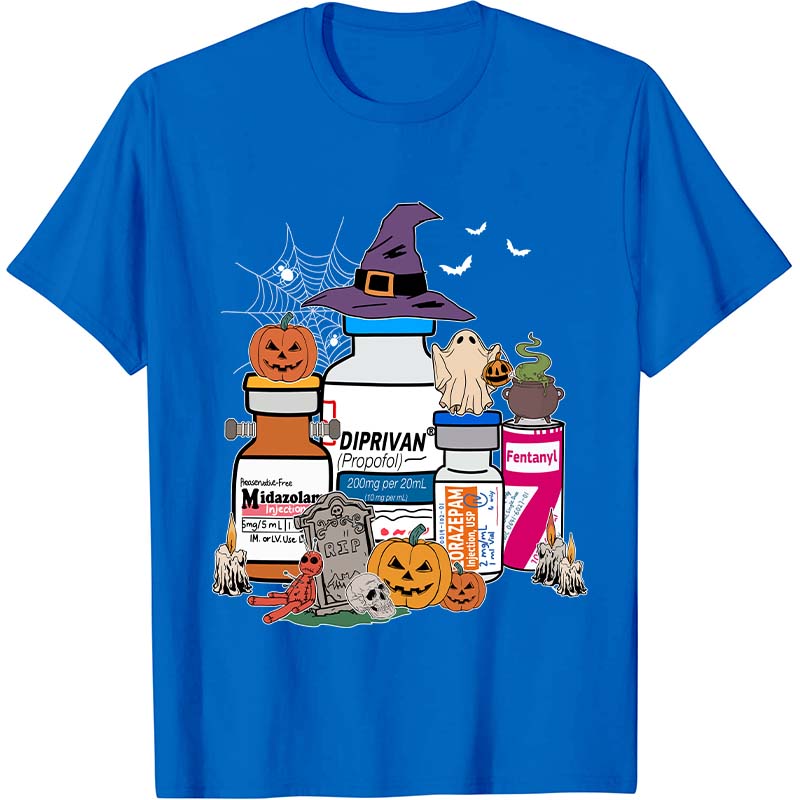 Pharmacy Halloween Nurse T-Shirt
