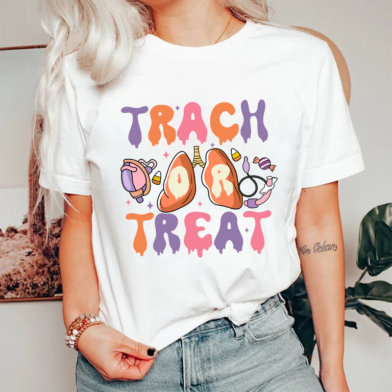 Trach Treat Nurse T-Shirt
