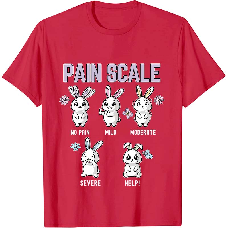 Pain Scale Nurse T-Shirt