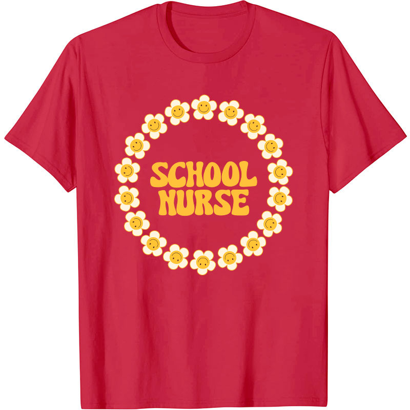 Flowers School Nurse T-Shirt