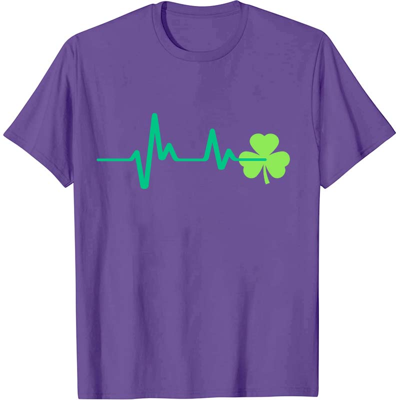 St. Patrick’s Day Lucky Heartrbeat Nurse T-Shirt