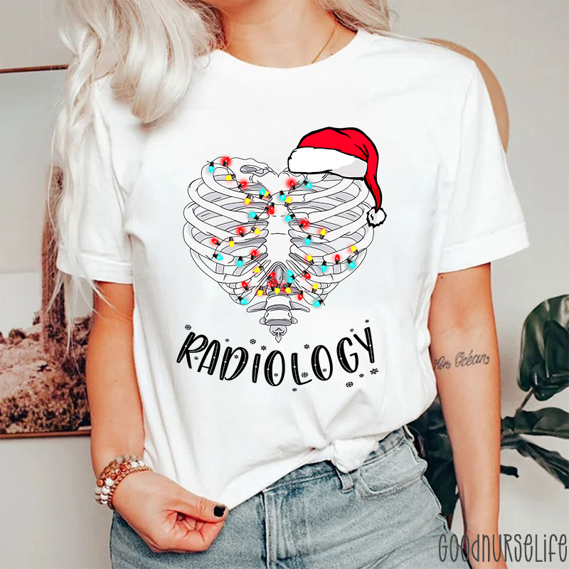 Christmas Radiology Nurse T-Shirt