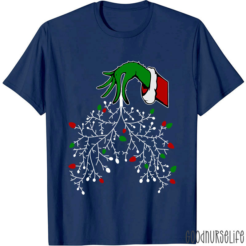 It's Time To Turn On The Christmas Lights Nurse T-Shirt