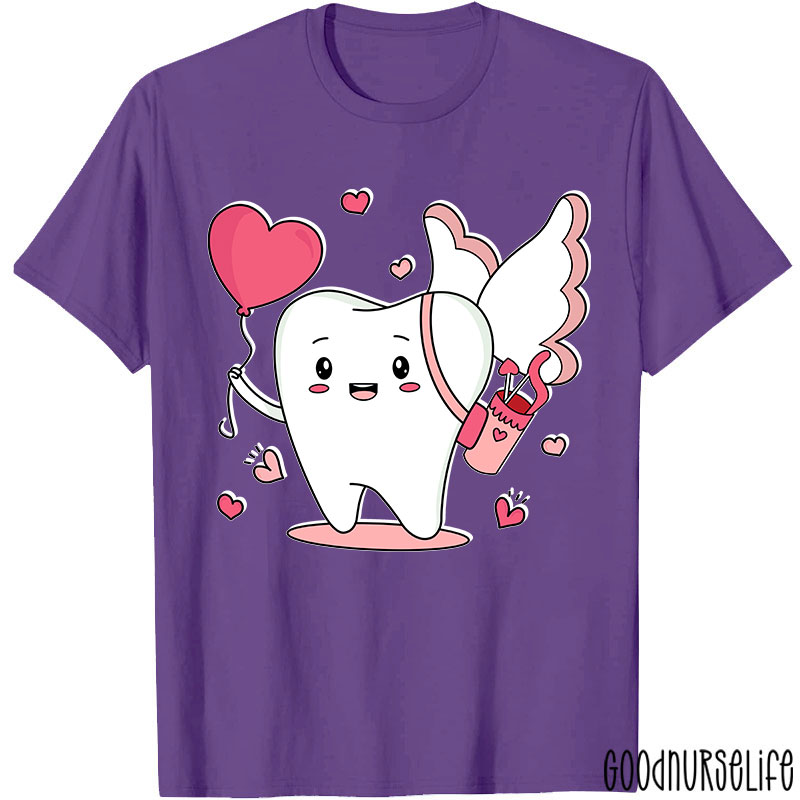 Cute Teeth Cupid Nurse T-Shirt