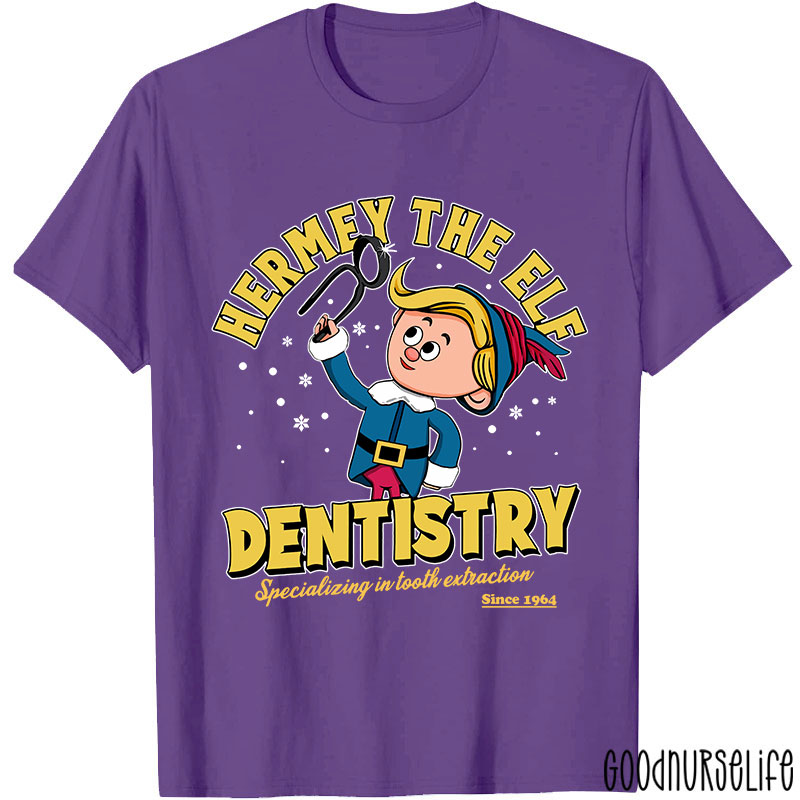 Hermey The  Elf Dentistry Nurse T-shirt