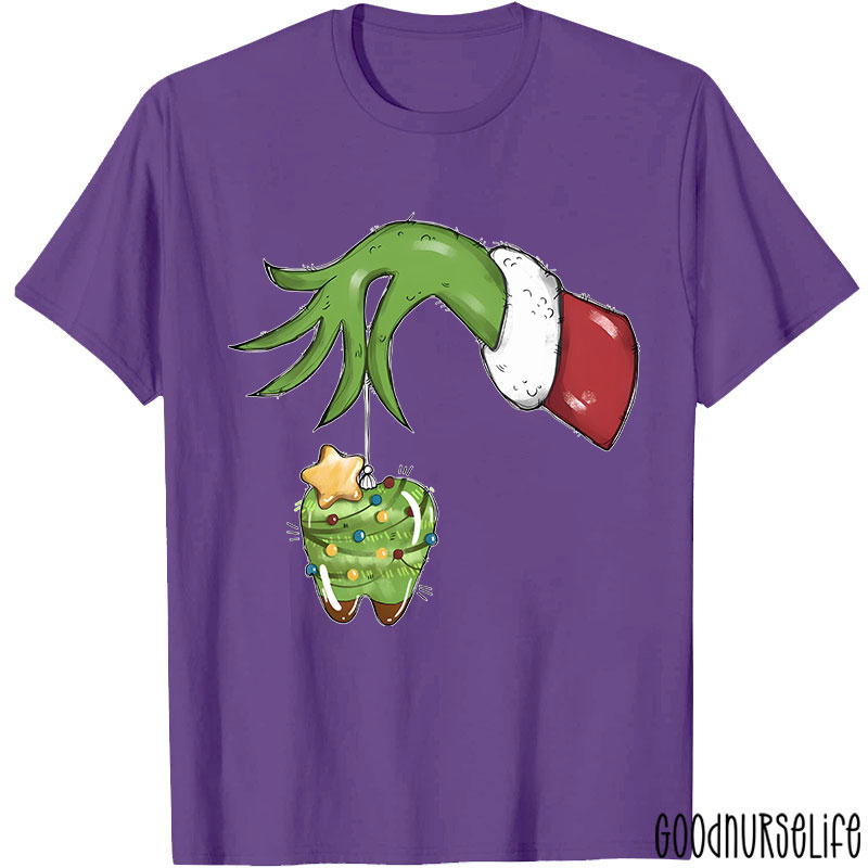 Steal Your Teeth Christmas Nurse T-shirt