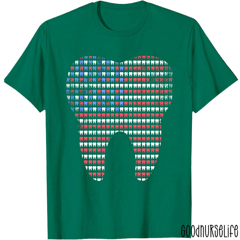 4th Of July Dental Hygienist Patriotic Nurse T-shirt